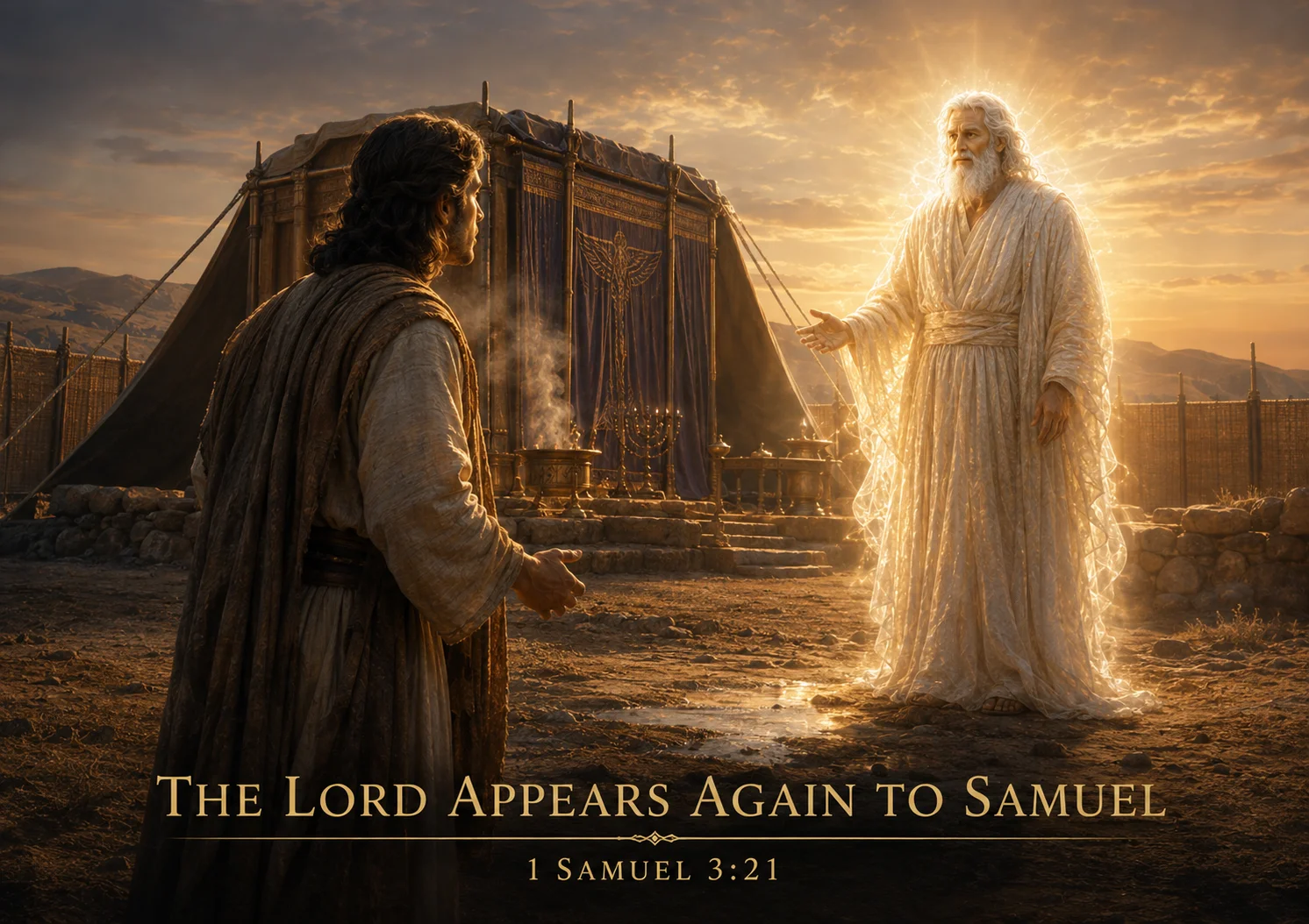 The Lord appears again to Samuel